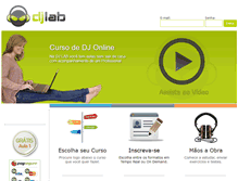 Tablet Screenshot of djlab.com.br
